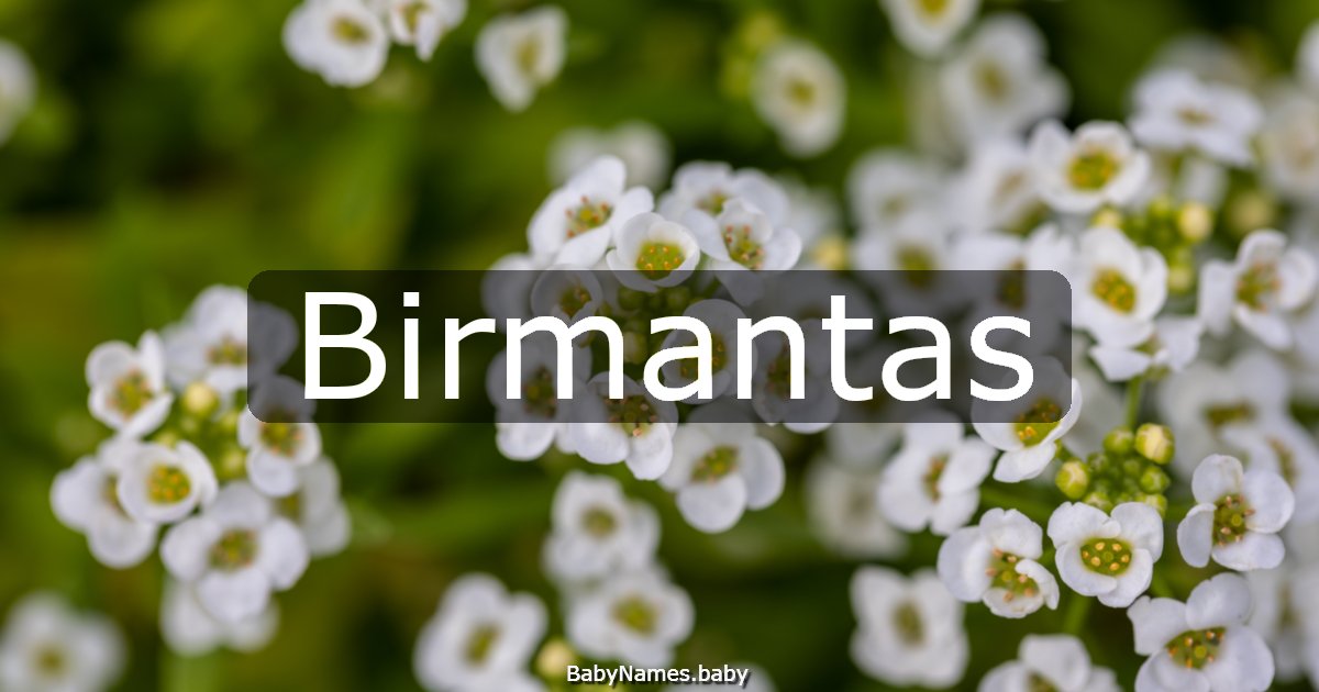 Birmantas