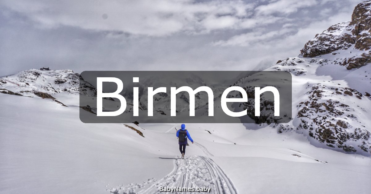 Birmen