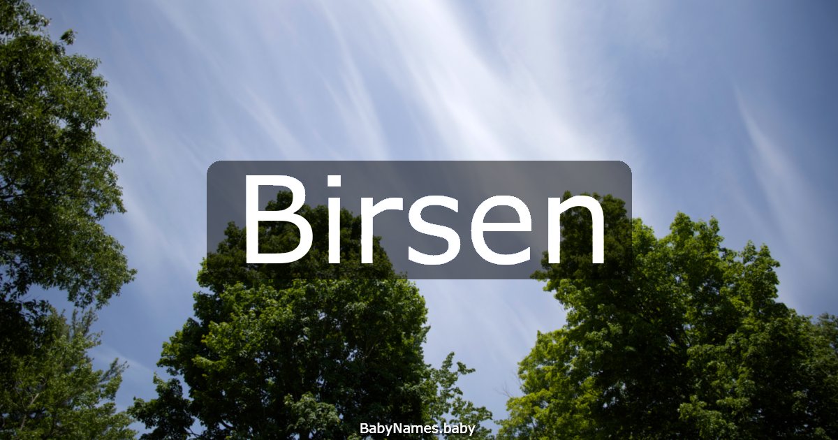 Birsen