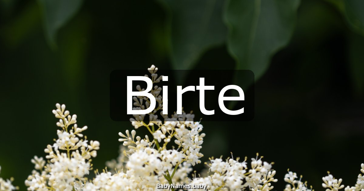 Birte