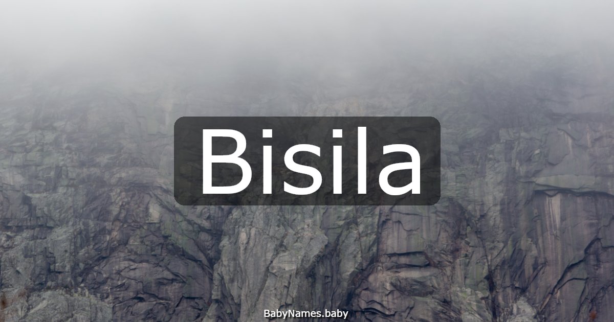Bisila