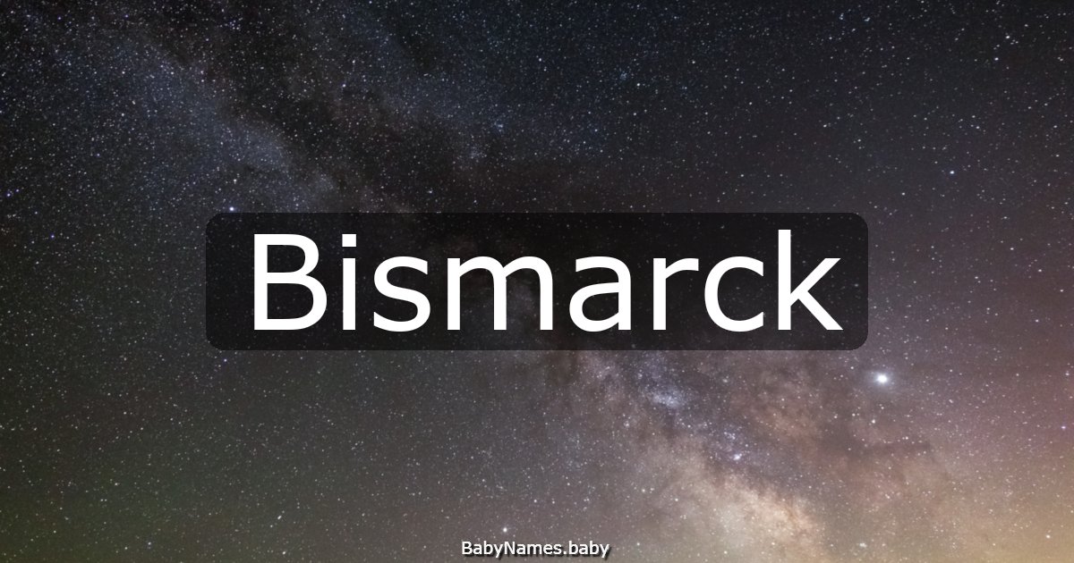 Bismarck