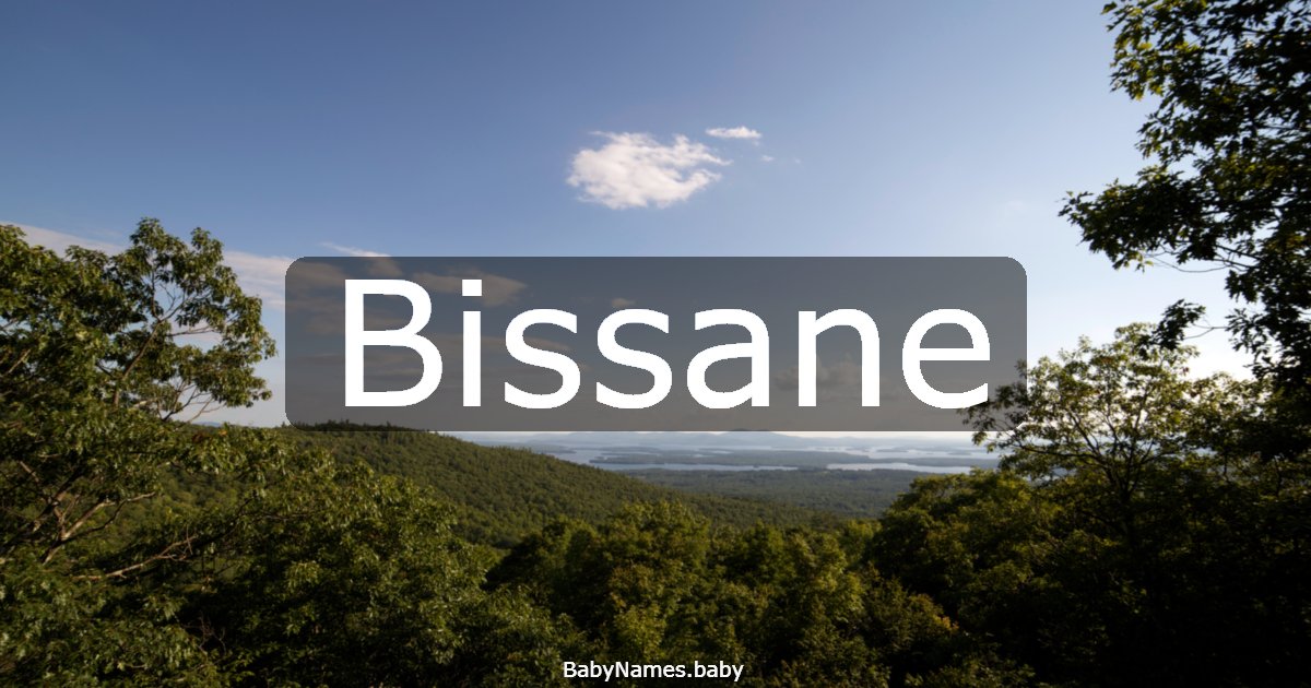 Bissane