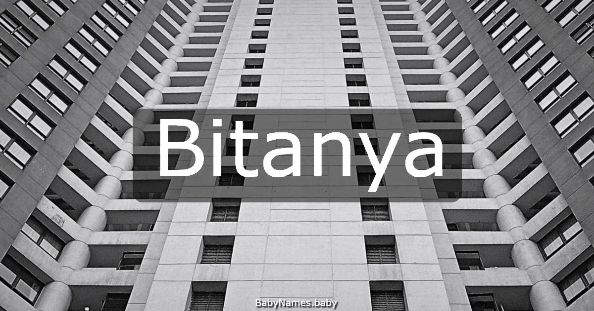 Bitanya