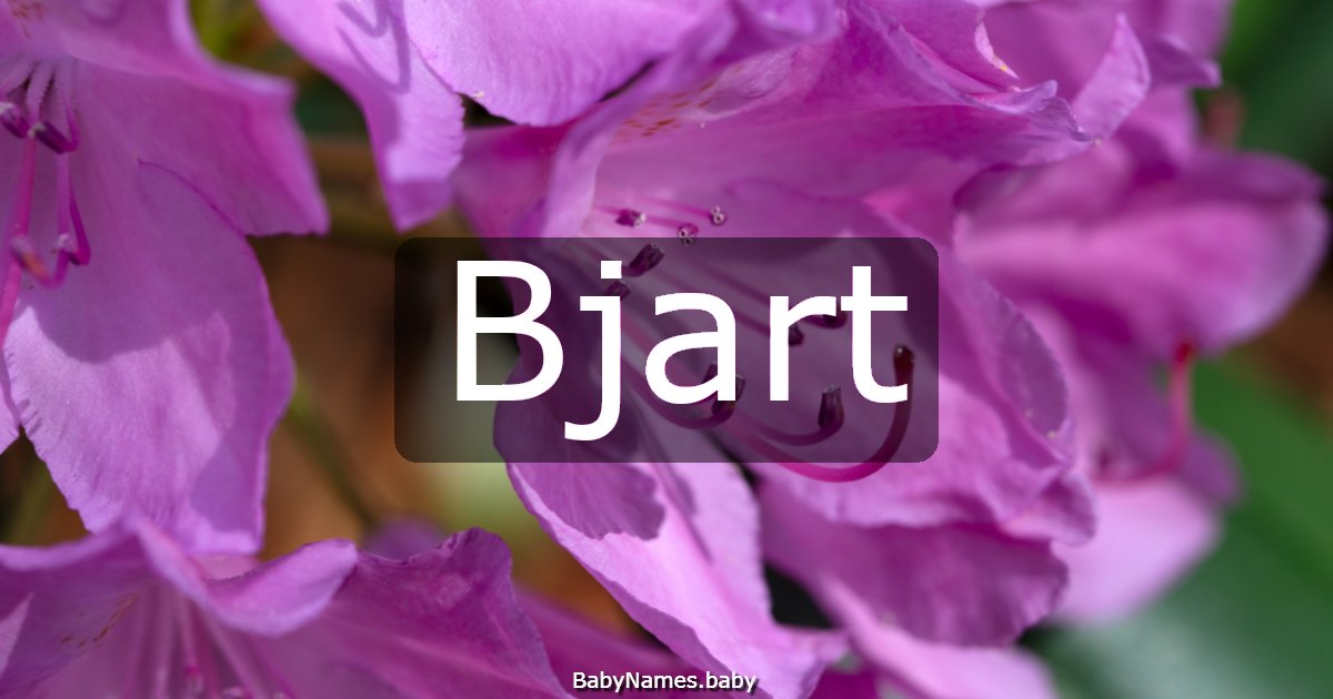Bjart