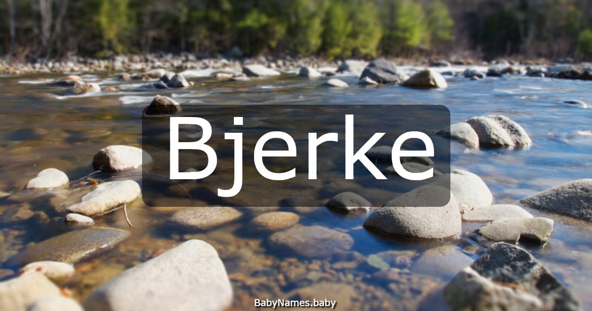 Bjerke