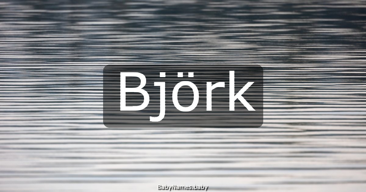 Björk