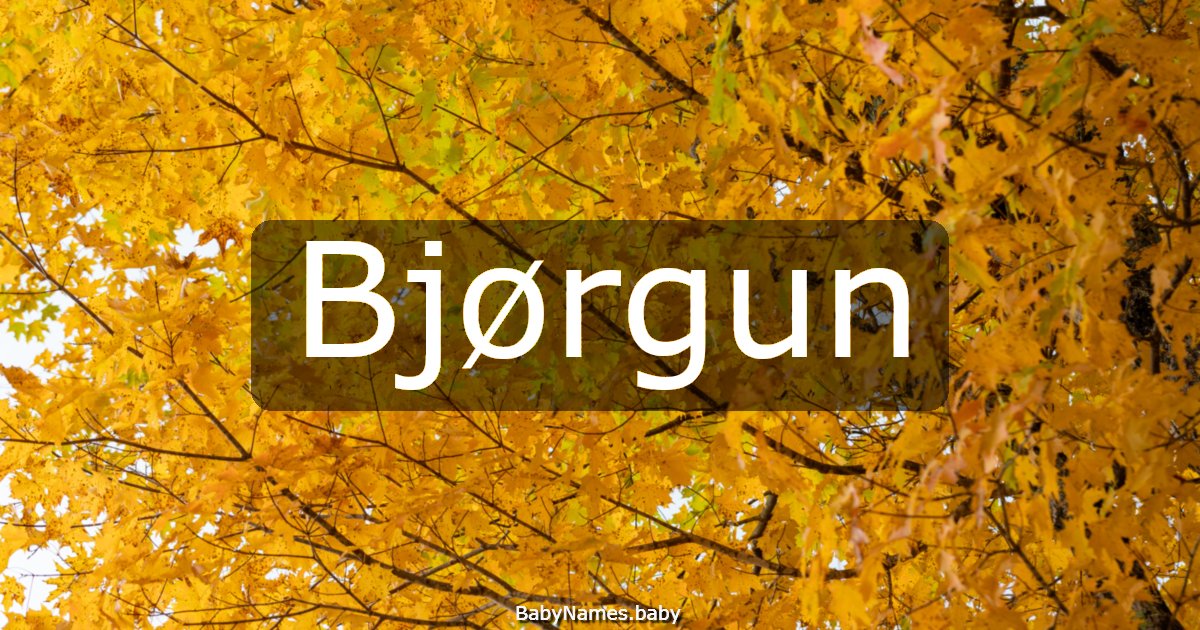 Bjørgun