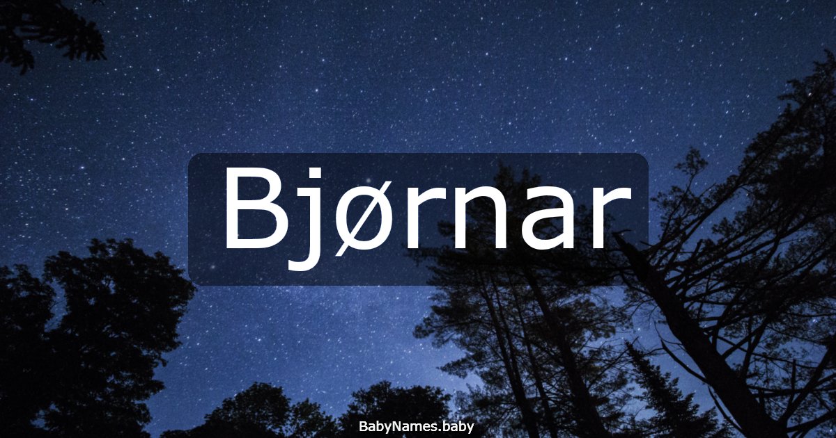 Bjørnar