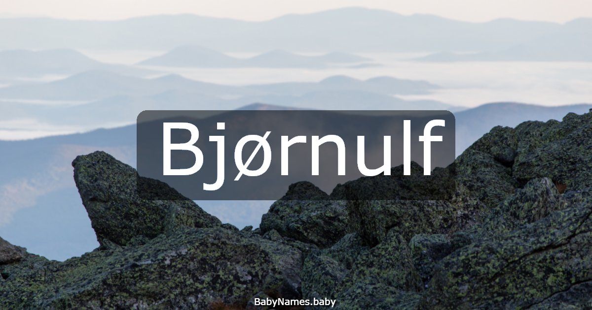 Bjørnulf