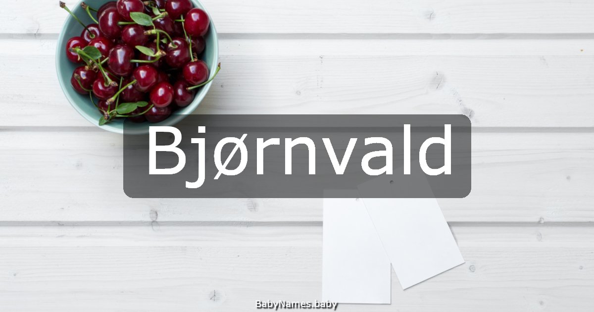 Bjørnvald