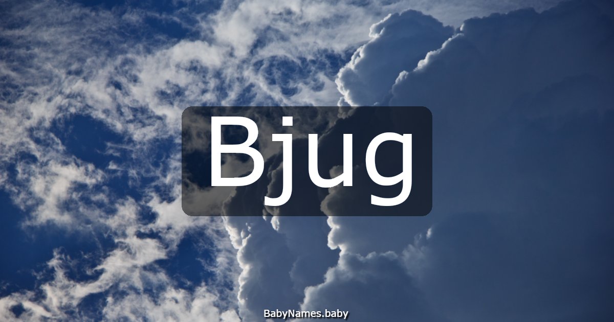 Bjug