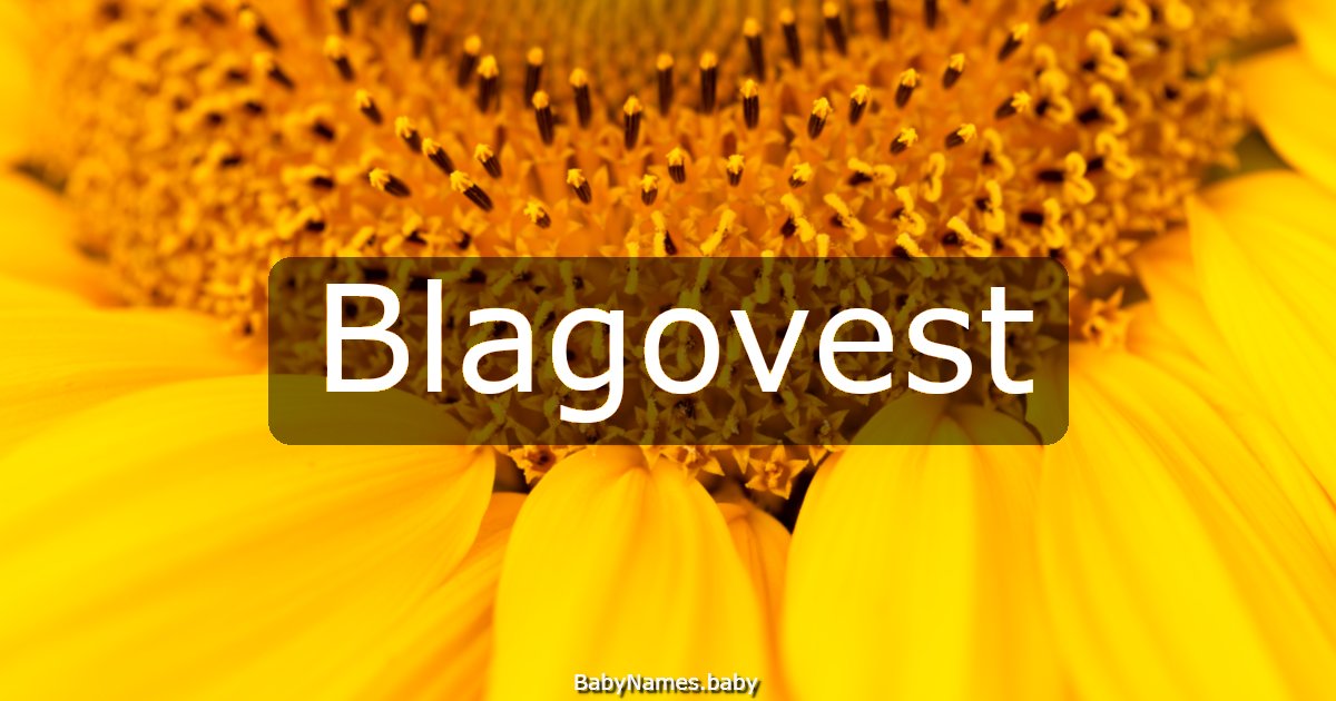 Blagovest