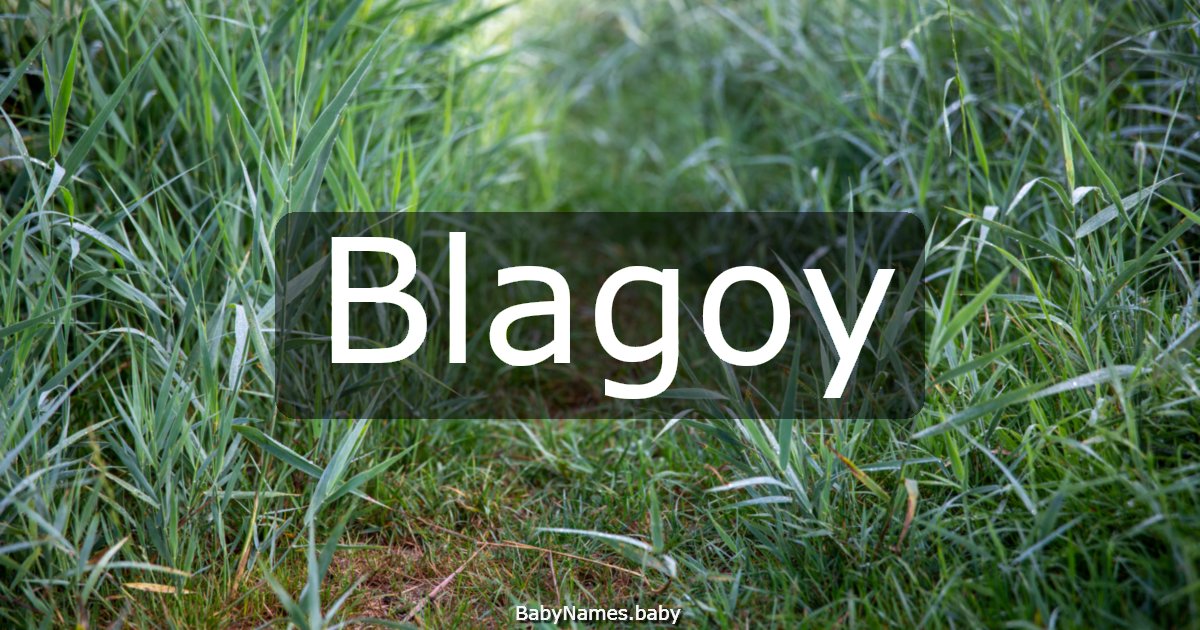 Blagoy
