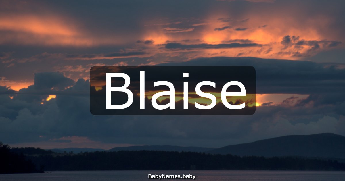 Blaise