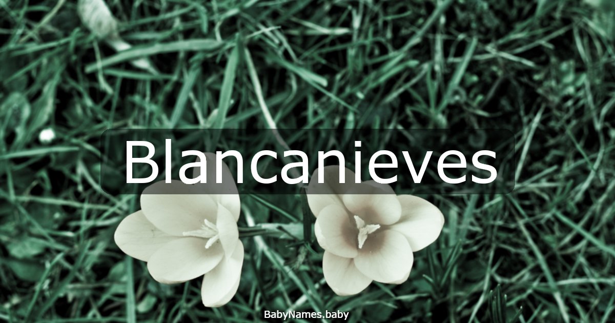 Blancanieves