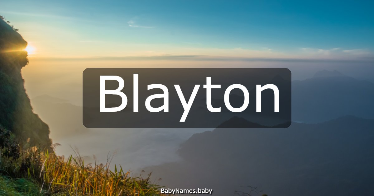 Blayton