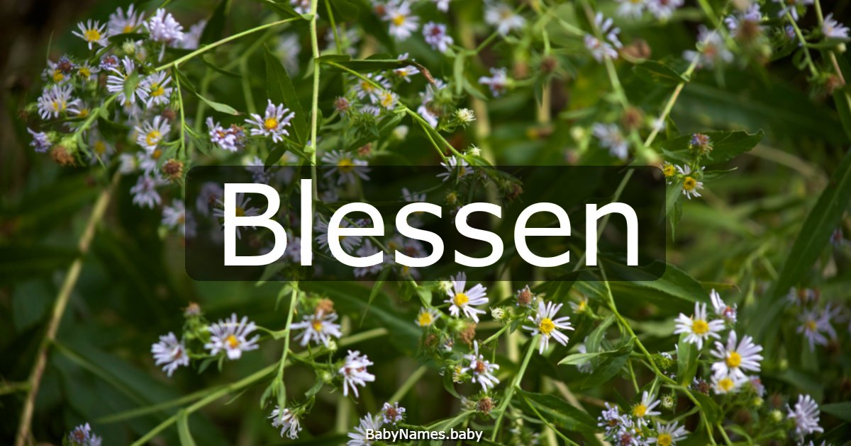 Blessen