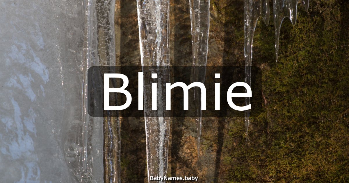 Blimie
