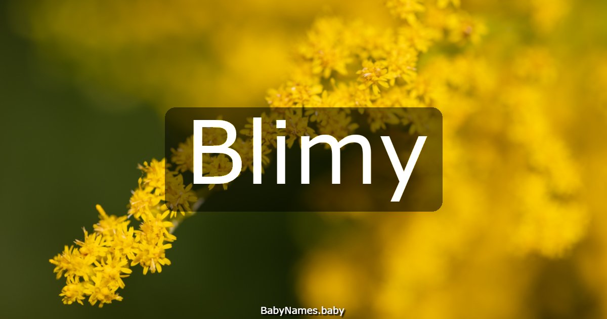 Blimy