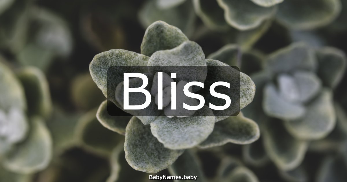 Bliss