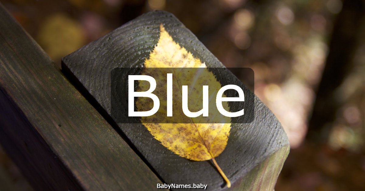 Blue