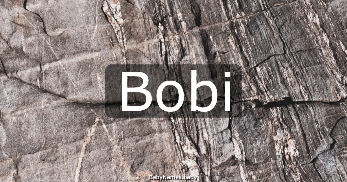 Bobi