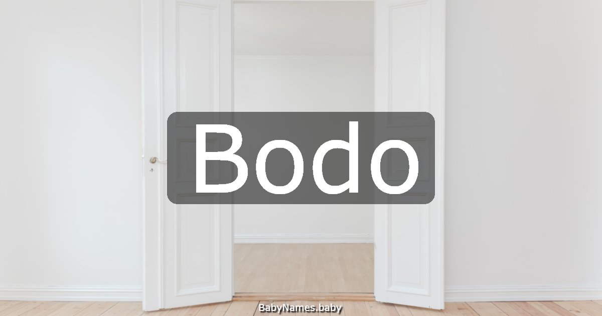 Bodo