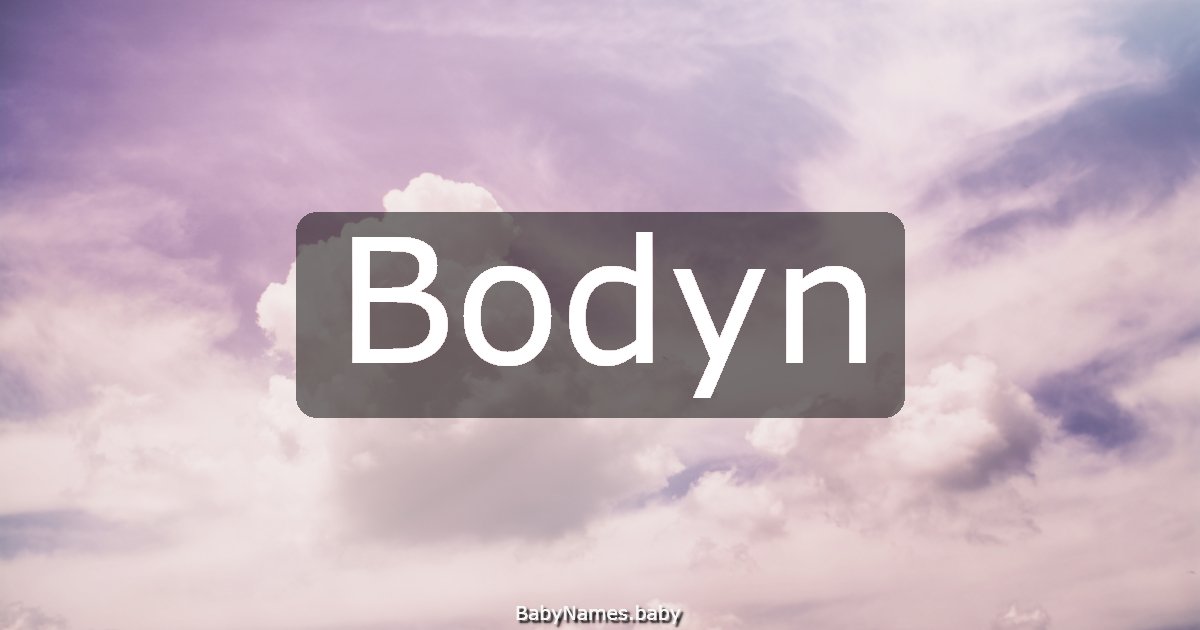 Bodyn