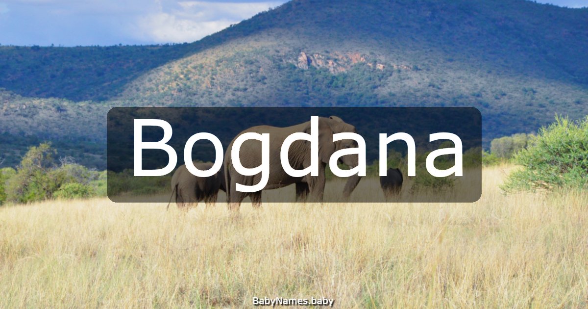 Bogdana