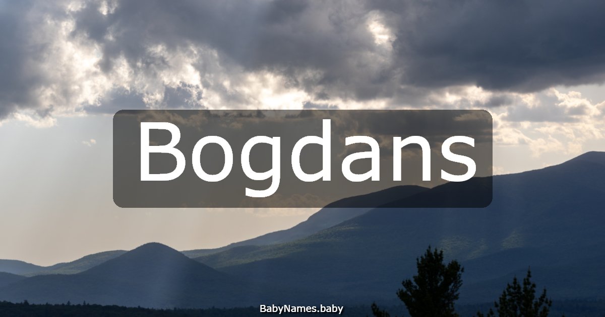 Bogdans