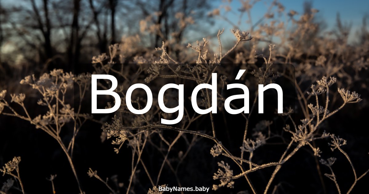 Bogdán