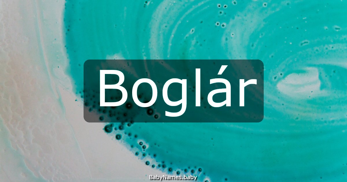Boglár