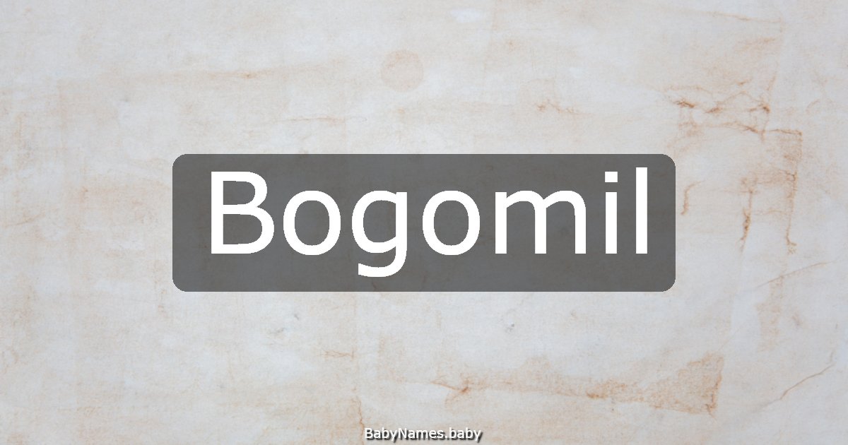 Bogomil