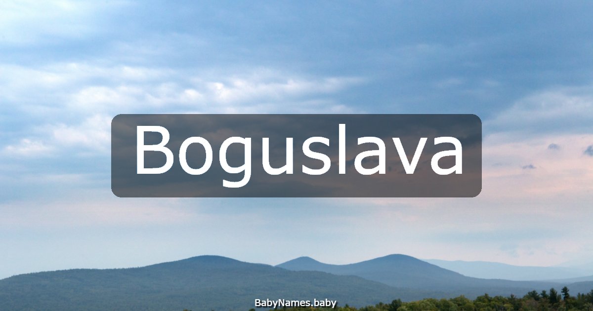 Boguslava