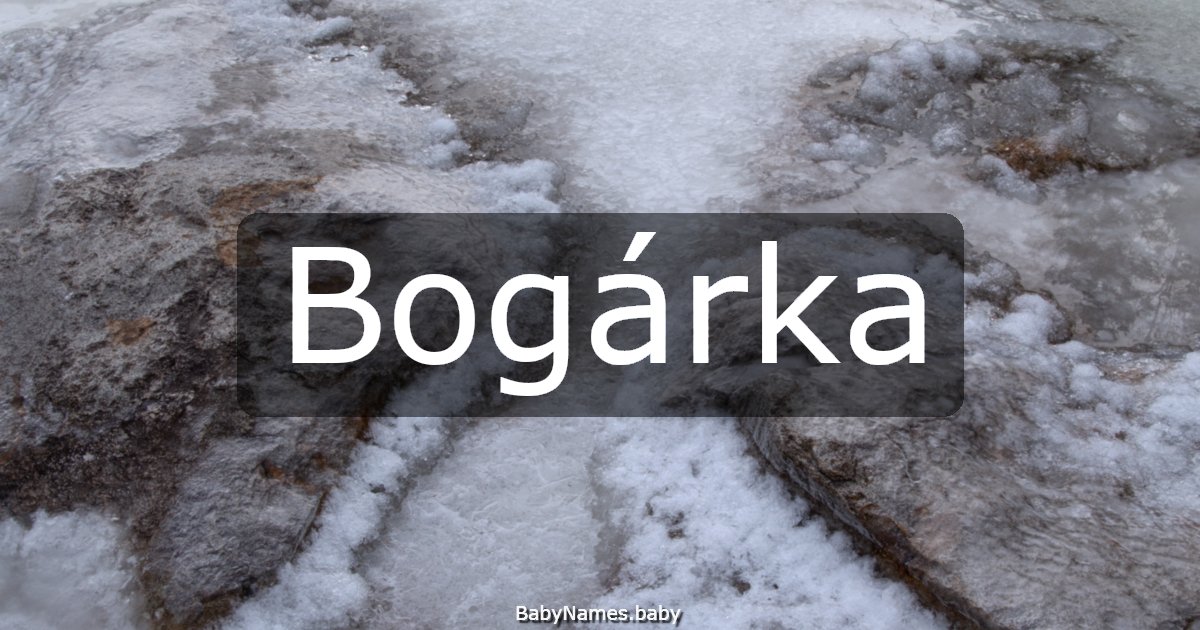 Bogárka