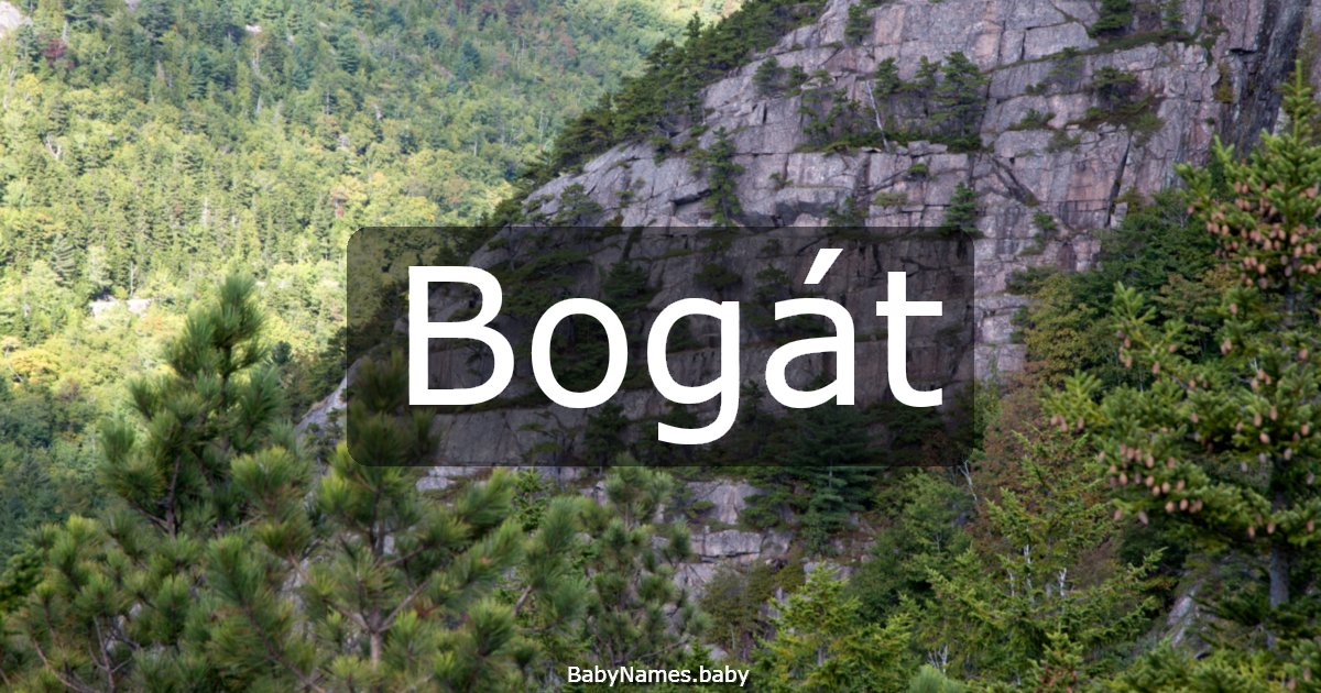 Bogát