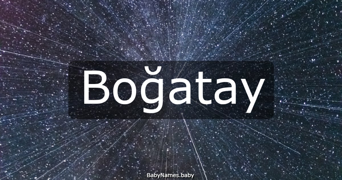 Boğatay