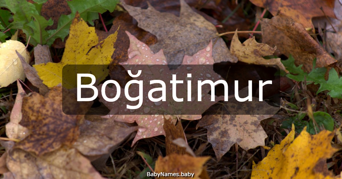 Boğatimur
