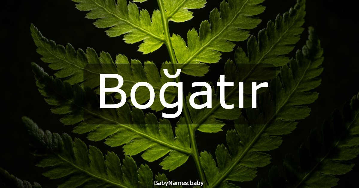 Boğatır