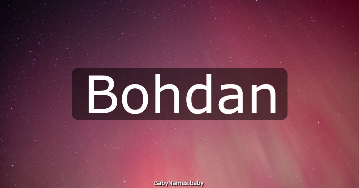 Bohdan