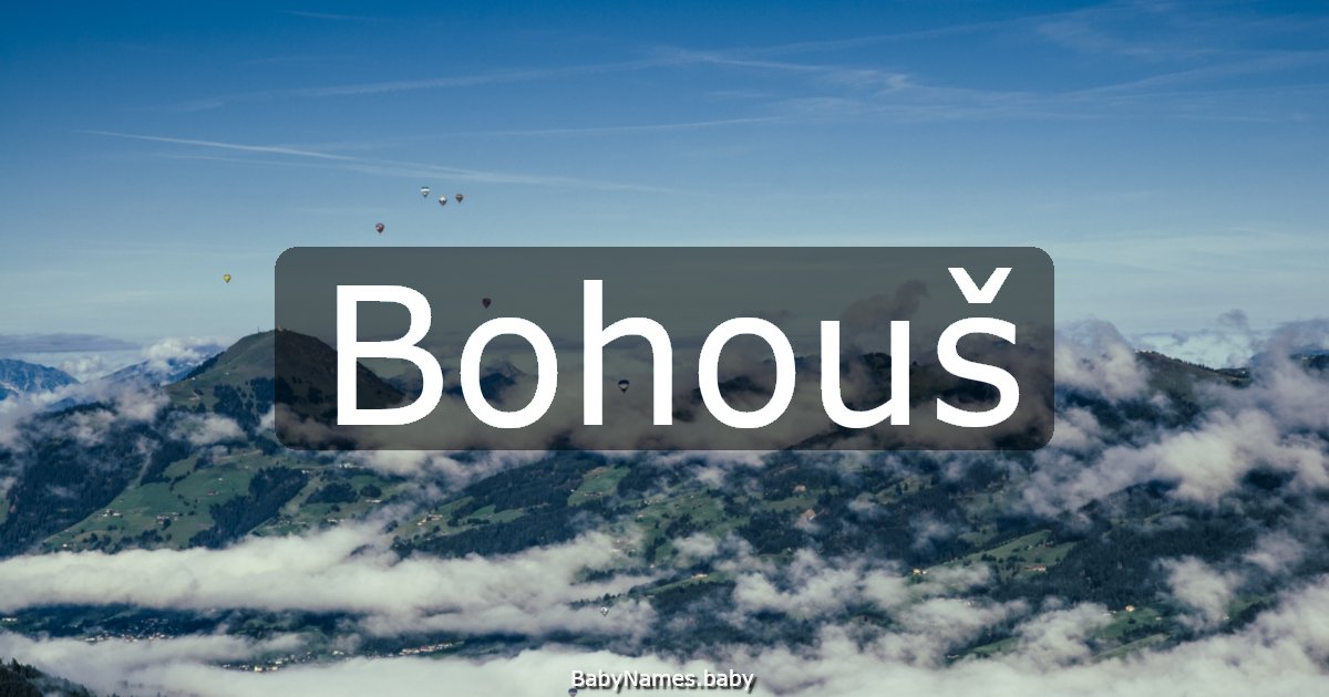 Bohouš