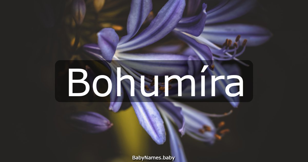Bohumíra