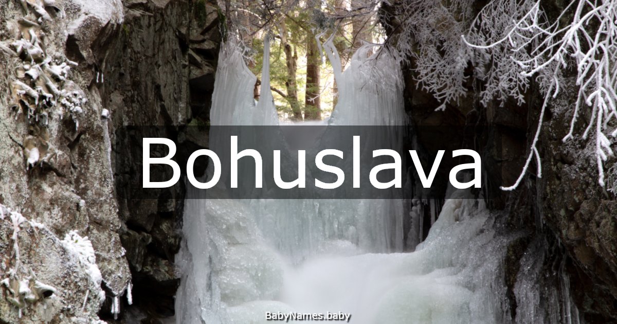 Bohuslava
