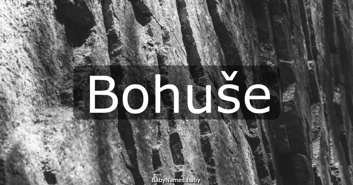 Bohuše