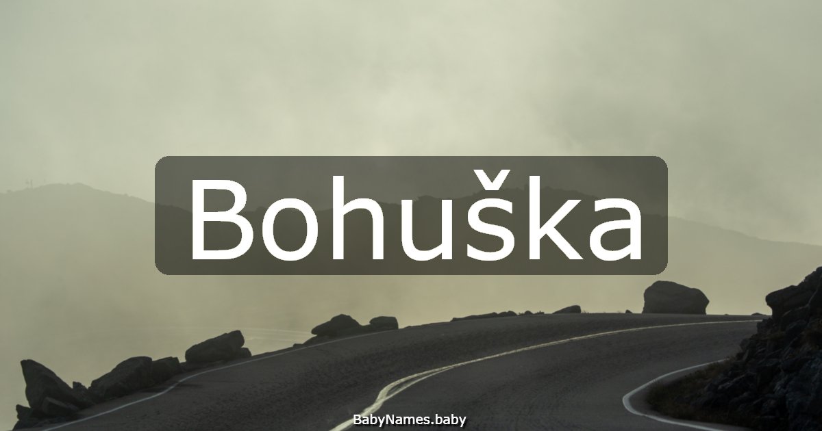 Bohuška
