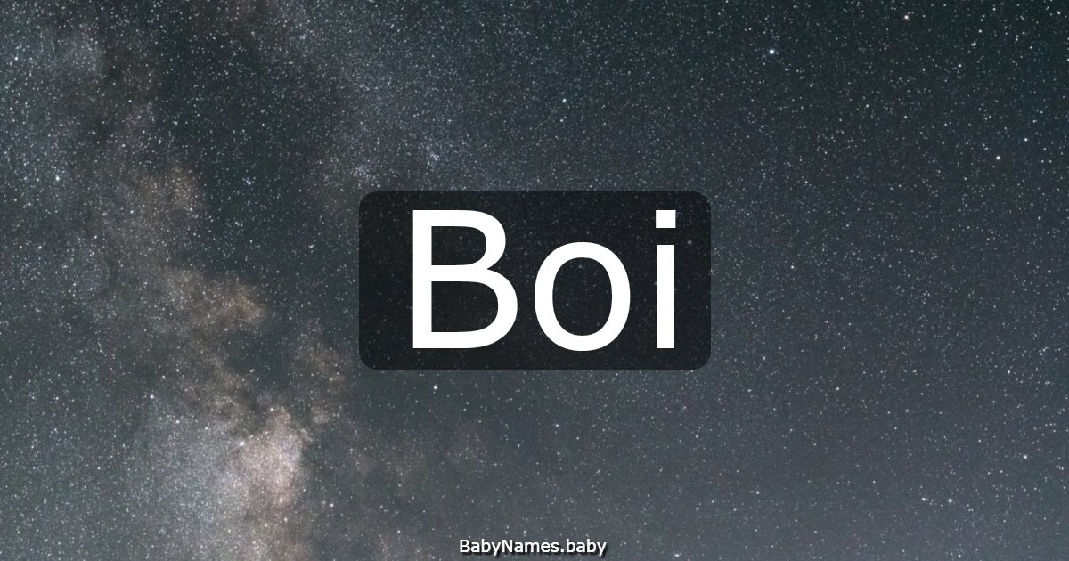 Boi