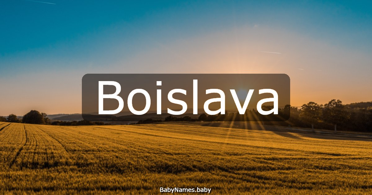 Boislava