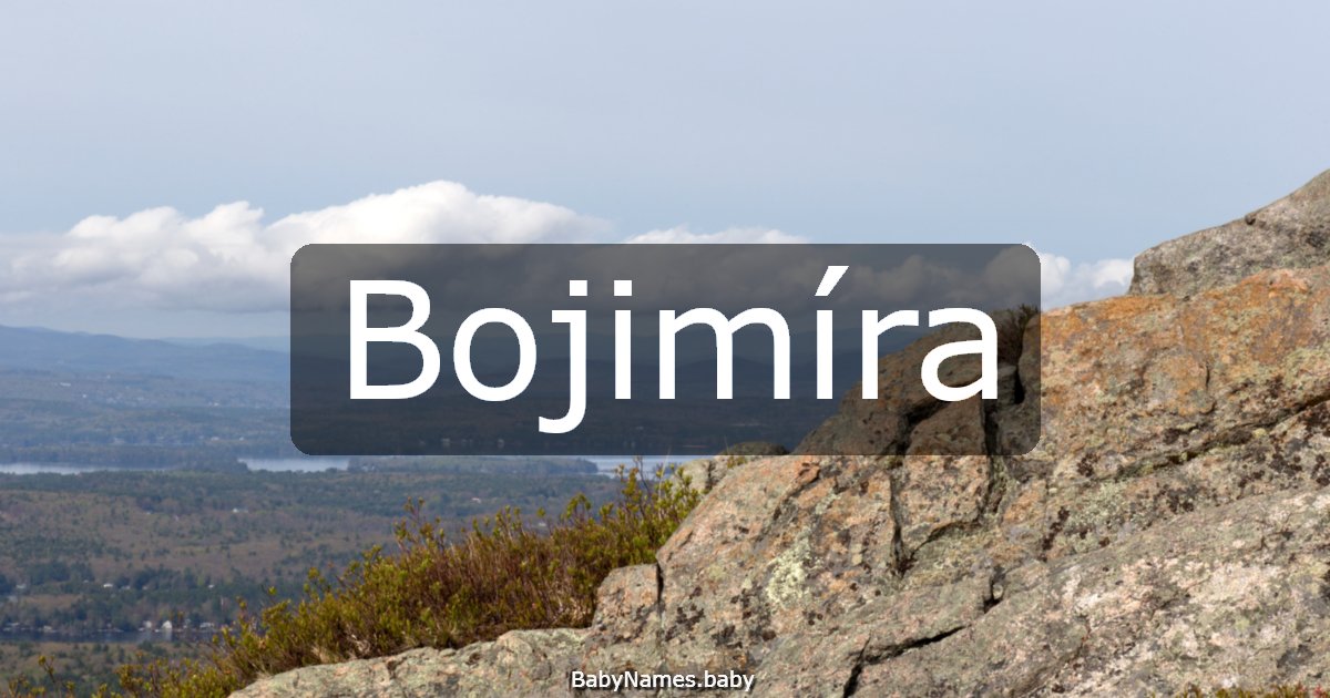 Bojimíra