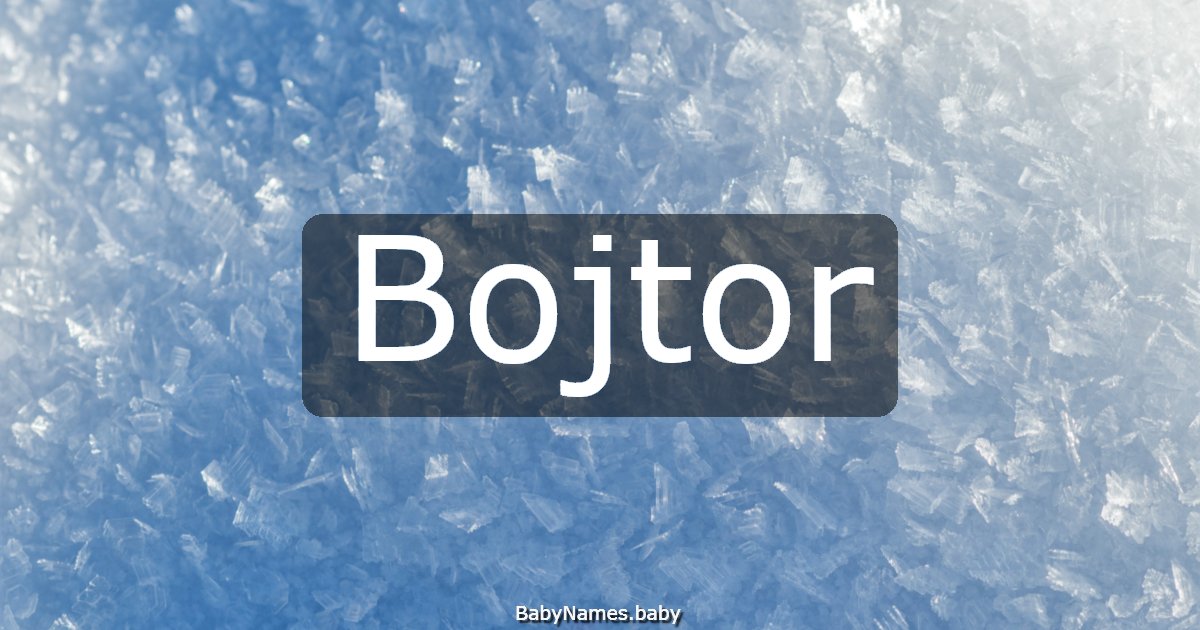 Bojtor